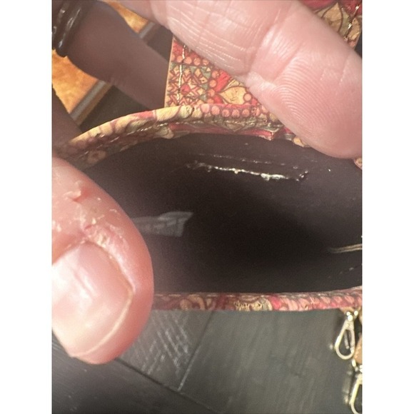 Corkcho Printed Pattern Small Cork Wallet Made In Portugal *New - Picture 4 of 4